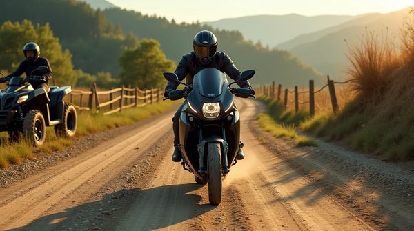 Choisir un quad ou une moto : défier la route avec style
