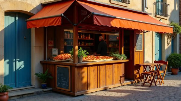 Les délices artisanaux du kiosque à pizzas à panazol