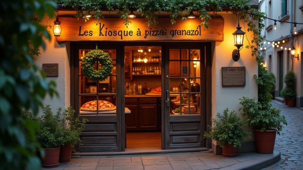 Les délices artisanaux du kiosque à pizzas à panazol