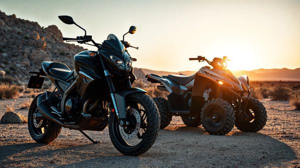 Top 5 raisons d'opter pour un quad ou une moto stylée